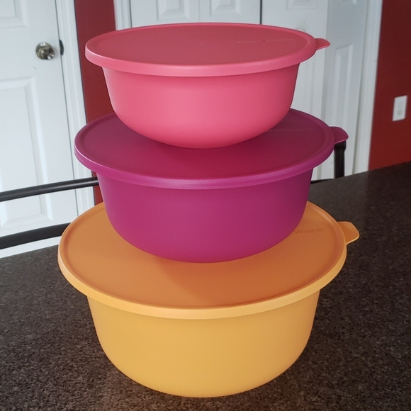 Tupperware Kitchen New Tupperware Serving Bowls Set Poshmark